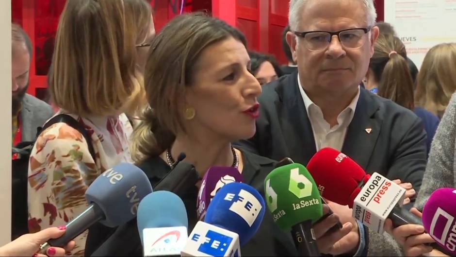 Yolanda Díaz: "La mejor noticia para este país es subir el SMI"