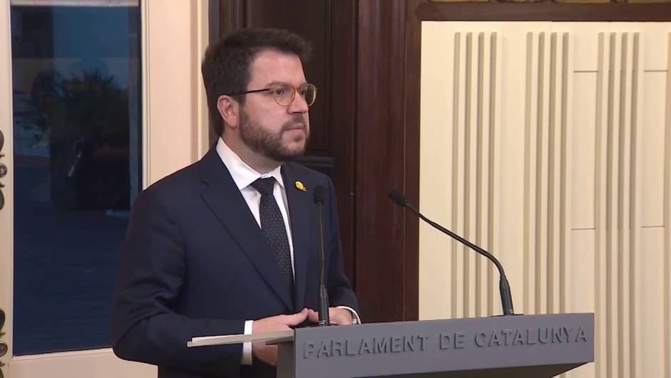 Aragonès: "Los Presupuestos anteponen nos intereses de país a los de partido"