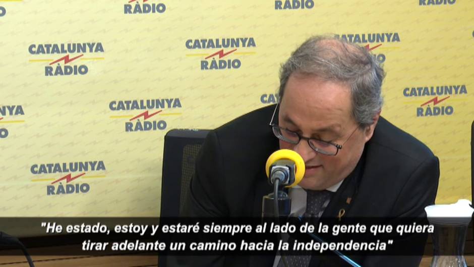 Quim Torra: "No me volveré a presentar"
