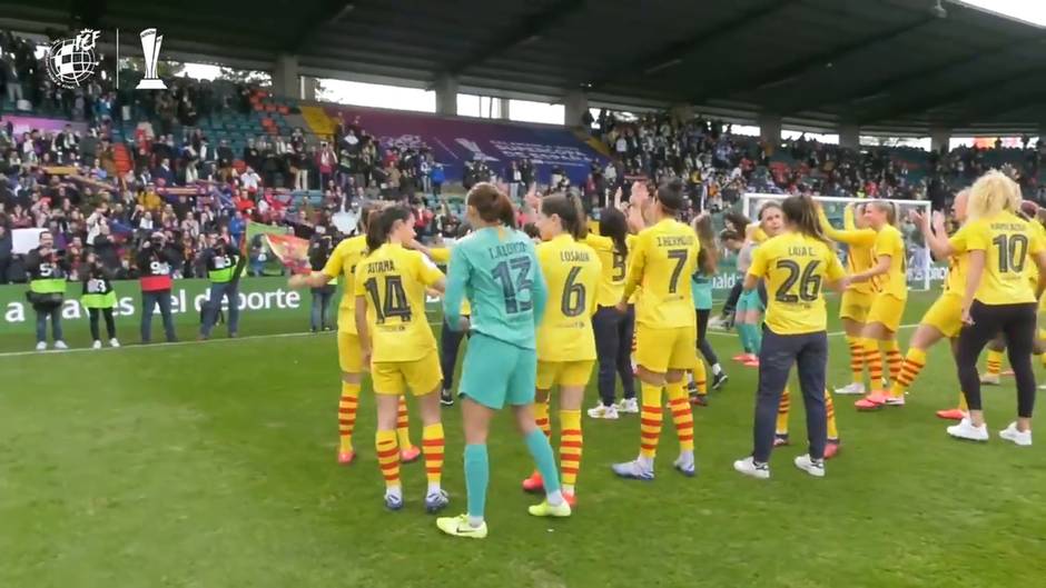 El Barça levanta la primera Supercopa de España femenina
