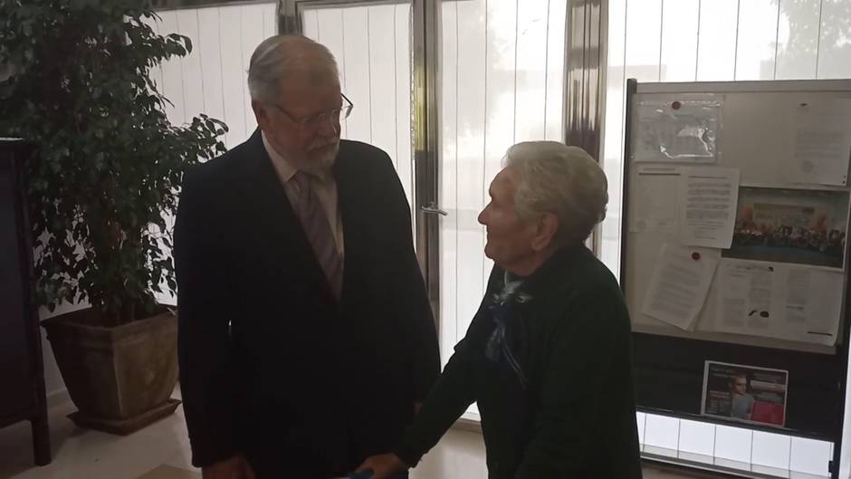 Homenajean a anciana centenaria en Villafranca de los Barros