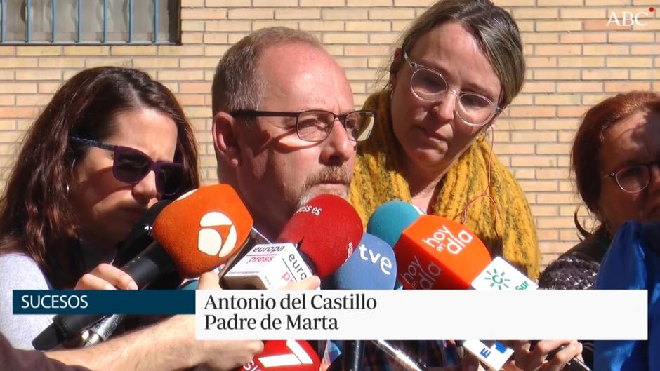 El padre de Marta pide «menos filtraciones» y que la Policía «no cometa los mismos fallos»