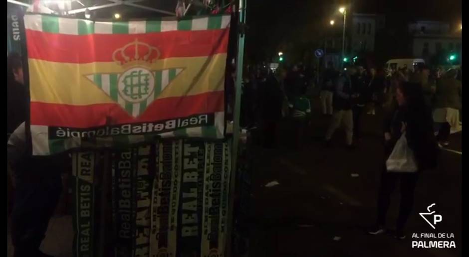 Ambiente previo al Betis-Mallorca