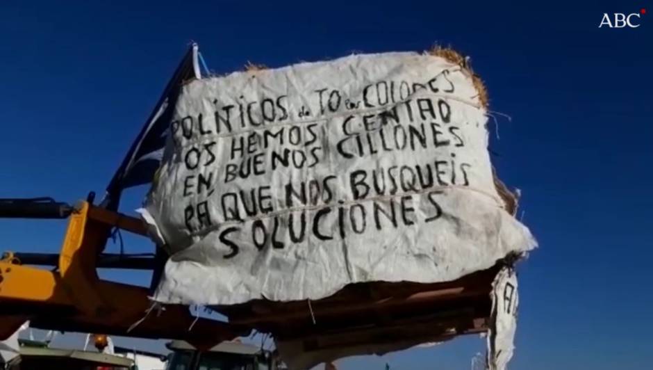 Los agricultores de Aguadulce se preparan para iniciar la tractorada de protesta por la baja rentabilidad del campo