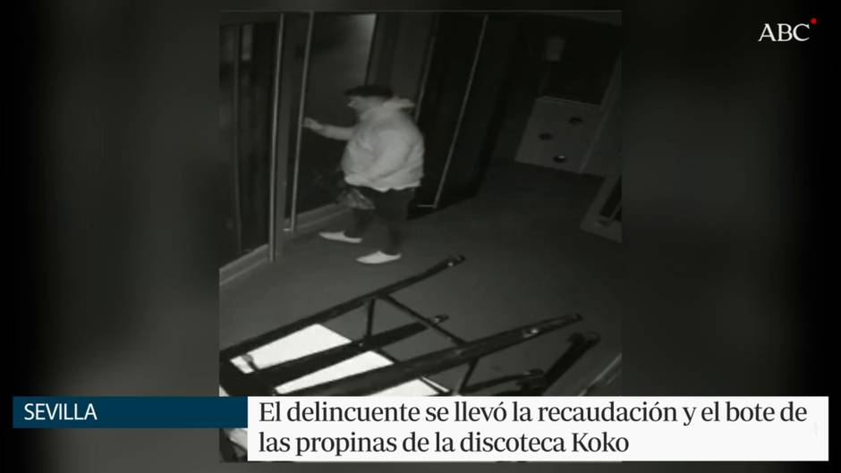 Las cámaras de seguridad graban a un ladrón que intentó robas en dos locales de las Setas