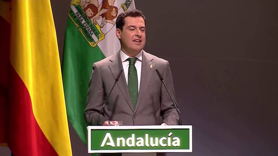 Moreno señala que Andalucía defenderá la igualdad entre los españoles