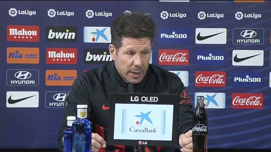 Simeone: "Las necesidades son muy grandes para los dos equipos"