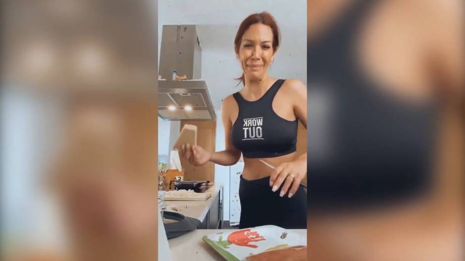 Tamara Gorro pasa un sábado diferente y se convierte en 'chef'