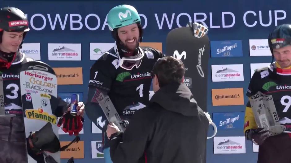 Moreno destaca el éxito de la Copa del Mundo de Snowboard Cross