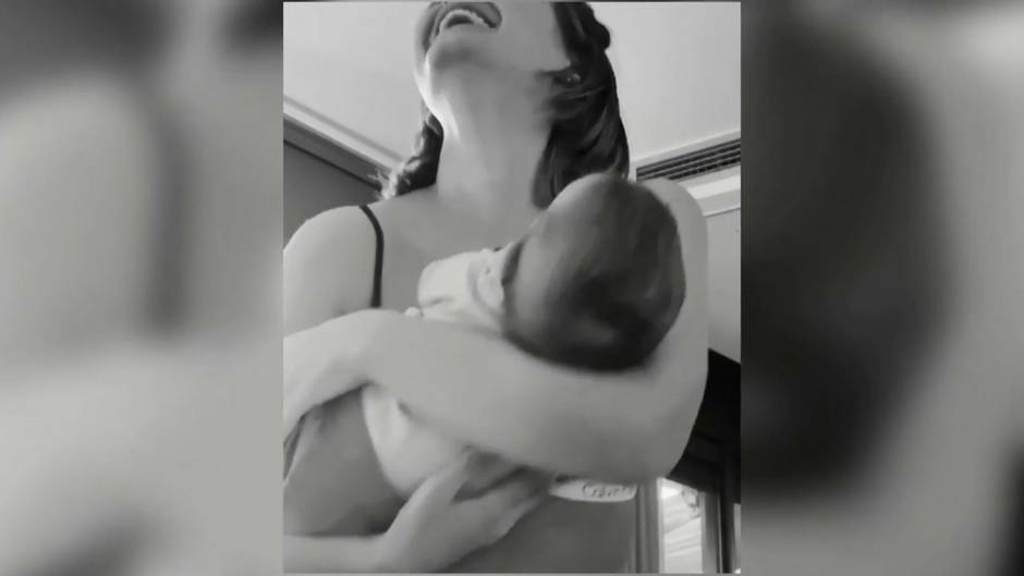 Escanes y la entrañable foto de las cuatro generaciones de su familia