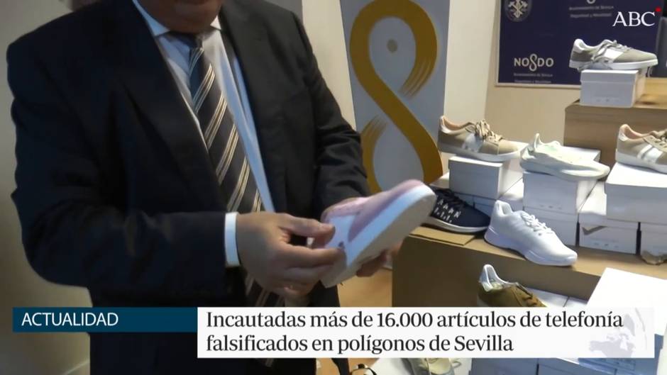 La Policía Local de Sevilla ha incautado más de 16.000 artículos falsificadosdentro de la denominada operación «Acordeón»