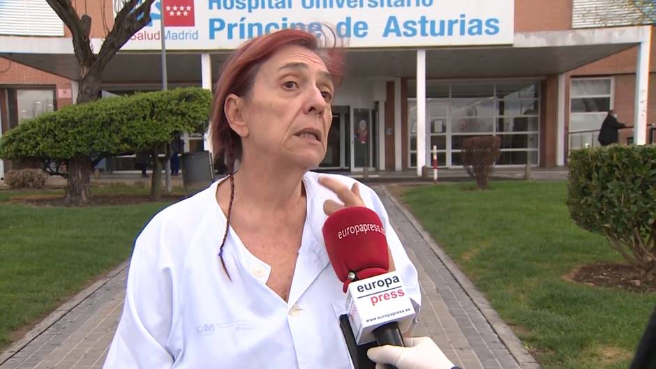 Personal del Hospital Príncipe de Asturias reclaman más EPI
