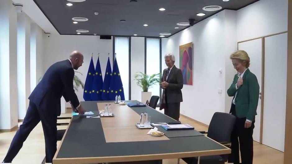 Von der Leyen, Michel y Lagarde se reúnen para gestionar la crisis del coronavirus