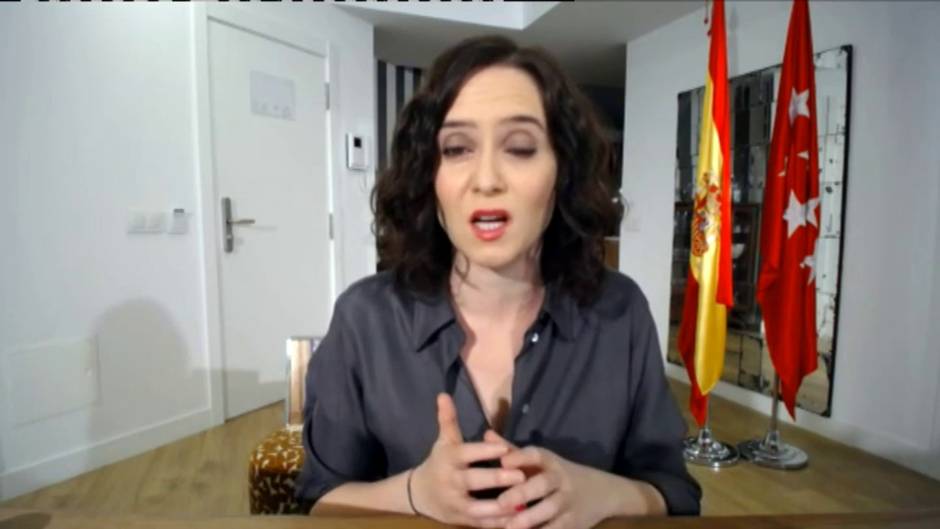 Ayuso insiste en que el Gobierno no está enviando el material prometido