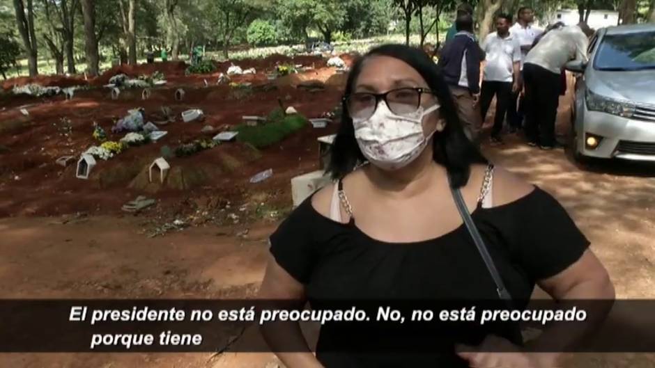 El mayor cementerio de Brasil se prepara para acoger cientos de cadáveres