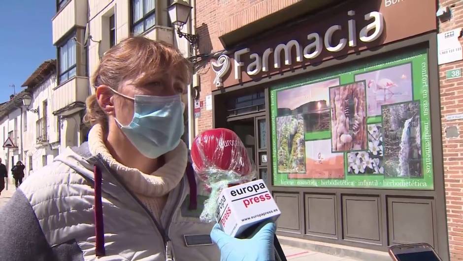 Una farmacia de Buitrago da servicio a domicilio