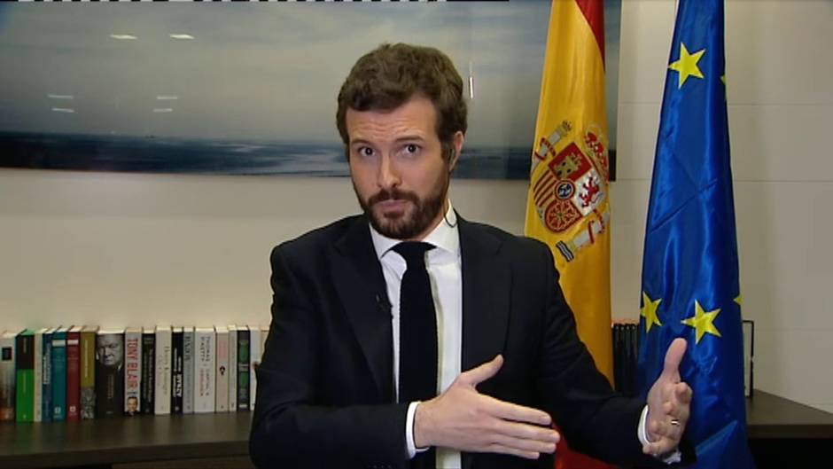 Casado afirma que el Gobierno actuó con retraso: "El Arca de Noé se construyó antes del diluvio"