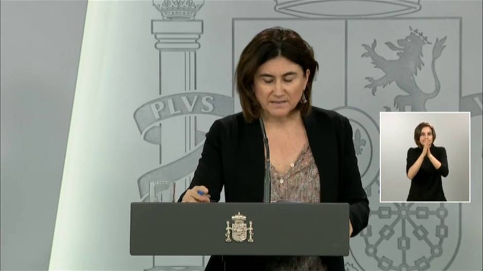 Sanidad recomienda de cara a la vuelta al trabajo el lunes que "ante el menor síntoma las personas se queden en casa y se aislen"