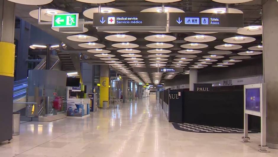 Barajas recibe diferentes vuelos internacionales