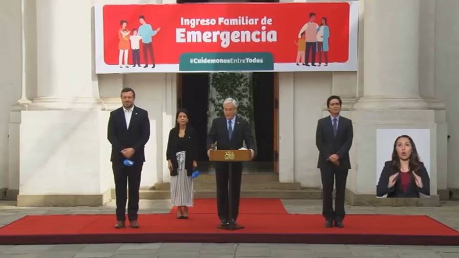 Piñera presentará en el Congreso un proyecto de ingreso de emergencia