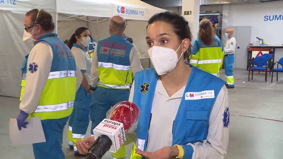 Comunidad de Madrid realiza tests a profesionales sanitarios