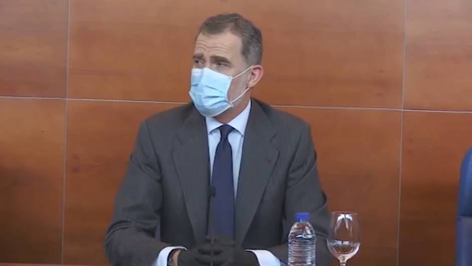 El Rey: "Estamos viendo la luz al final del túnel, no nos podemos relajar"