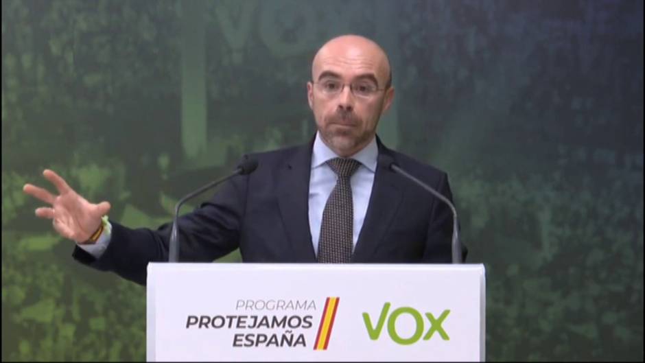 Buxadé cree que "no es imprescindible" mantener el estado de alarma para el desconfinamiento