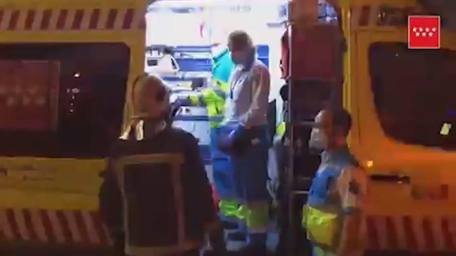 Herido hombre en accidente en Madrid tras saltarse el confinamiento