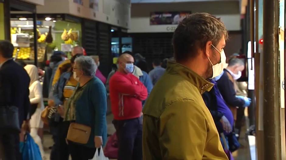 Desde hoy es obligatoria la mascarilla en el mercado de Chiclana