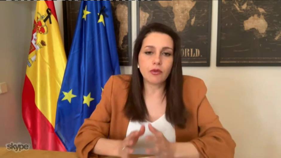 Arrimadas: "Si el Gobierno pide una prórroga de 30 días se van a quedar muy solos"