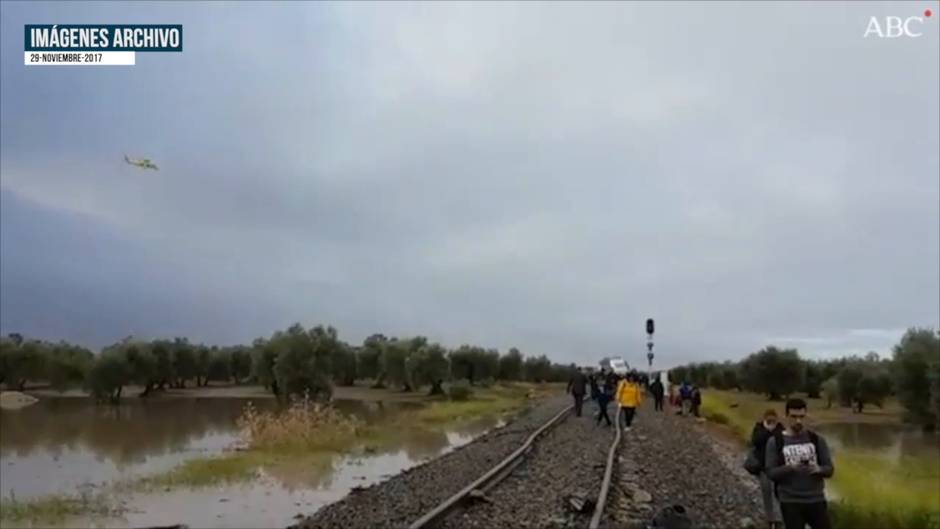 Descarrilamiento tren de Arahal en noviembre de 2017