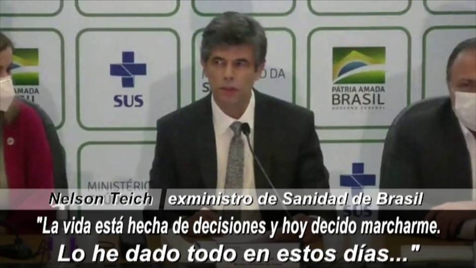 El ministro de Sanidad de Brasil dimite tras un mes en el cargo