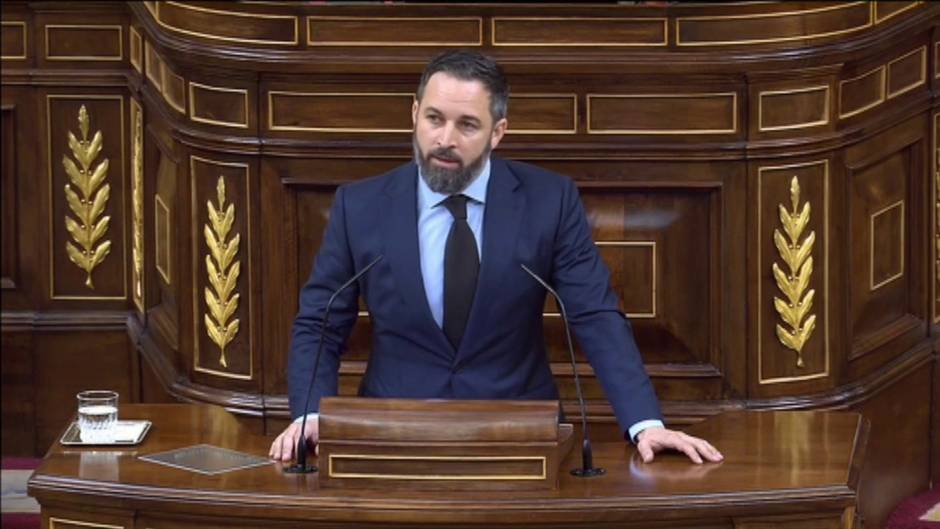 Abascal: "Ustedes conocían la letalidad del virus el 10 de febrero y el 8 de marzo sabían que se habían disparado los contagios en Madrid, son culpables"