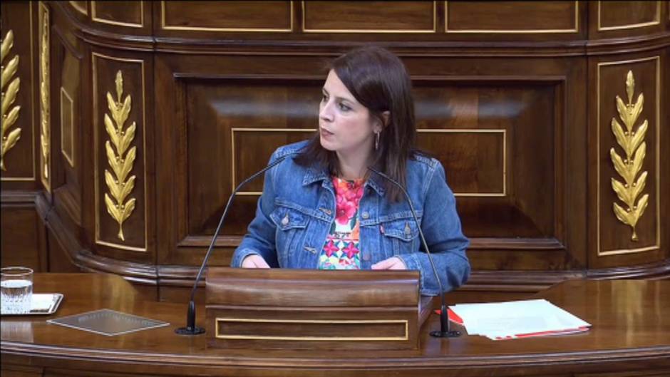 Lastra a Casado: "¿Se harán usted y la señora Ayuso responsables de las consecuencias si en Madrid hay un rebrote?"