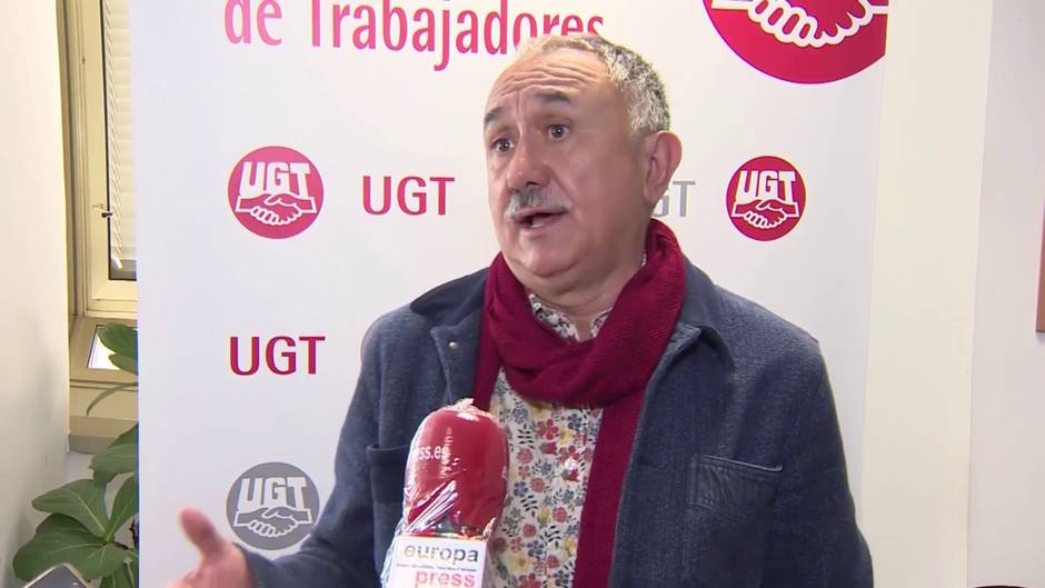 UGT dice a CEOE que "no va a sacar rédito" de su enfado por acuerdo de la reforma laboral