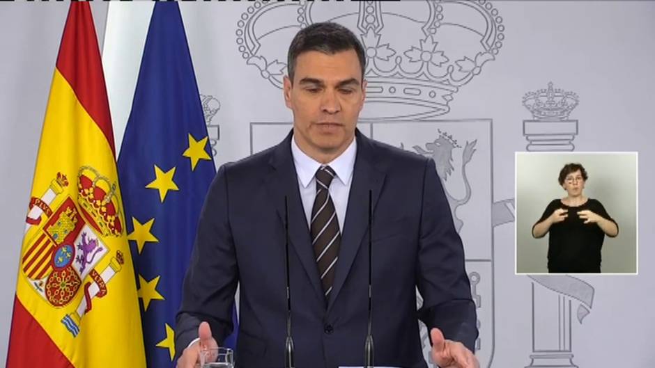 Sánchez anuncia que la Liga de fútbol se reanudará el día 8 de junio