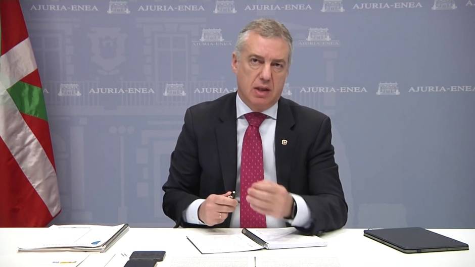 Urkullu se marca como objetivo la "apertura transfronteriza" para el 15 de junio