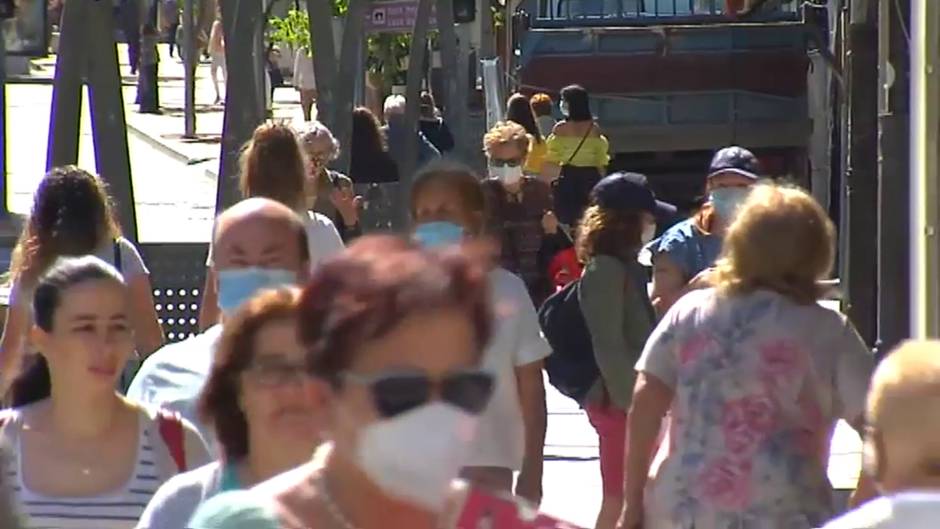 100 euros de multa por no llevar la mascarilla puesta