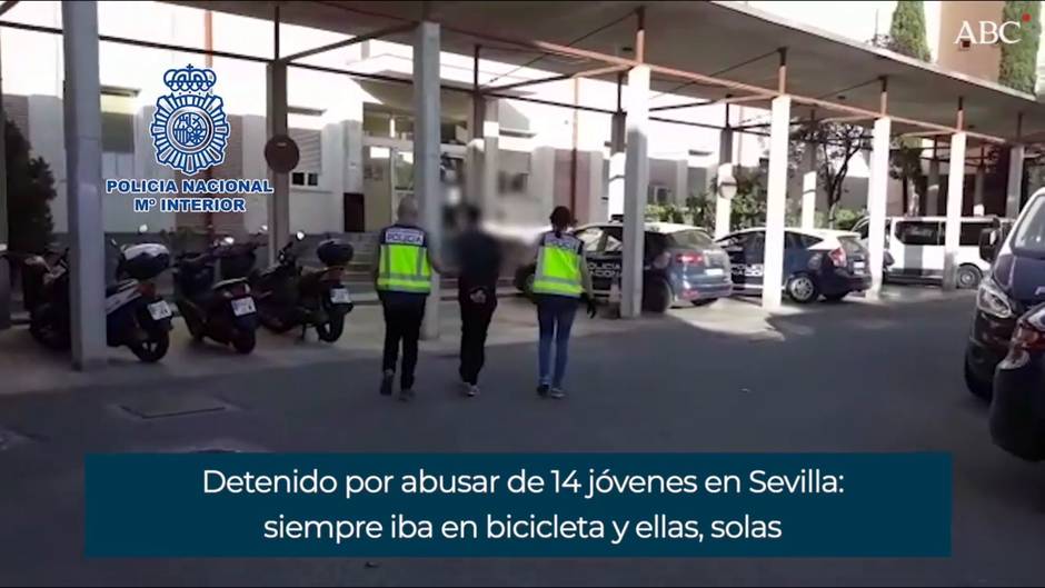 Detenido por abusar de 14 jóvenes en Sevilla: siempre iba en bicicleta y ellas, solas