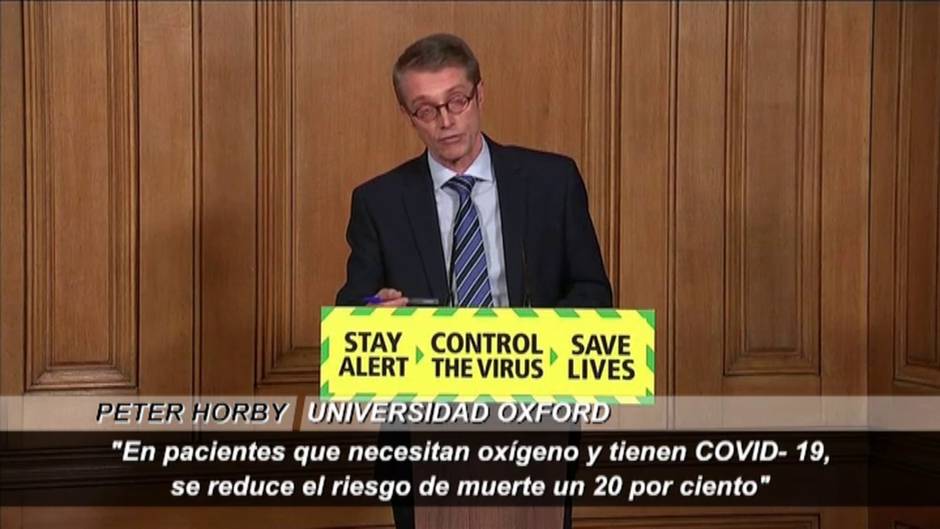 La dexametasona consigue reducir en torno a un 20 por ciento las muertes de los pacientes más graves de COVID- 19