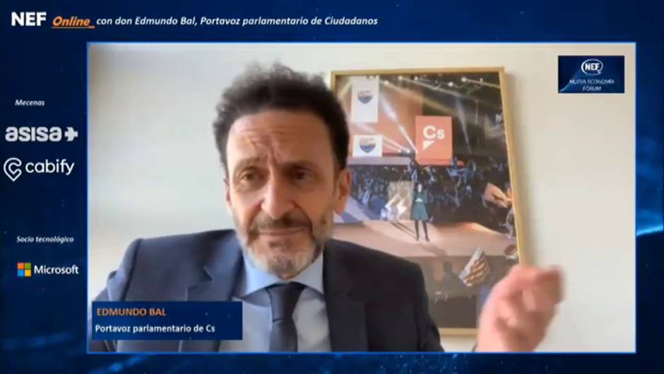 Bal señala que la mesa sobre Cataluña representa un "déficit democrático intolerable" ya que "se dialoga en los parlamentos"