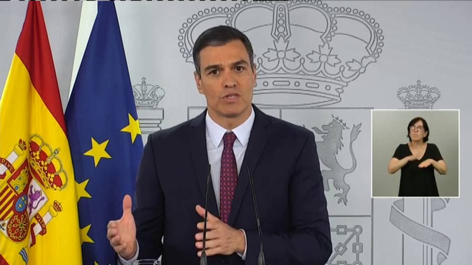 Sánchez apela a la unidad en su última alocución antes del fin del estado de alarma