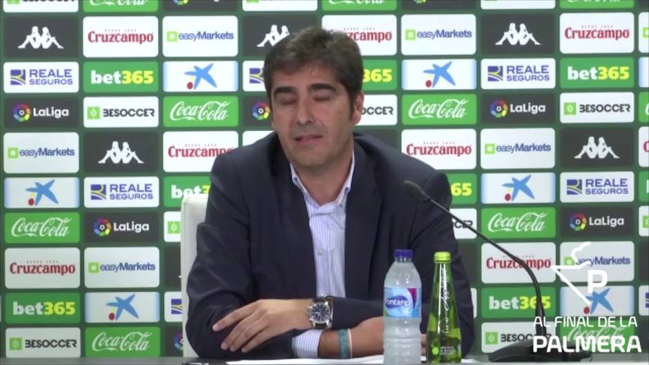 El presidente del Betis Ángel Haro tilda de fracaso la temporada de su equipo en el plano deportivo