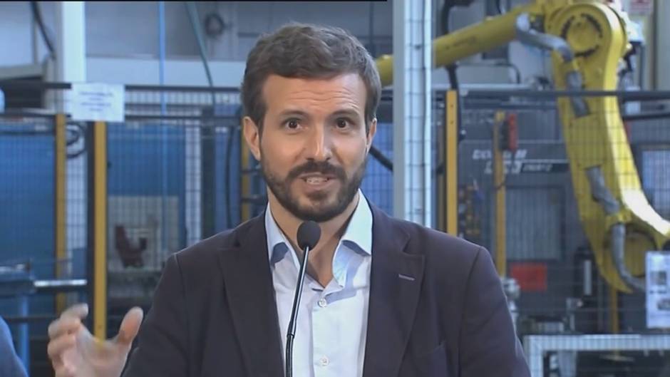 Casado pide a Sánchez bajar impuestos y extender ERTE tras los "pésimos" datos de paro