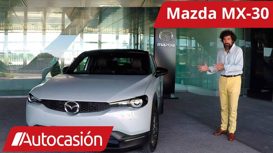 Primera prueba del Mazda MX-30 eléctrico, en vídeo