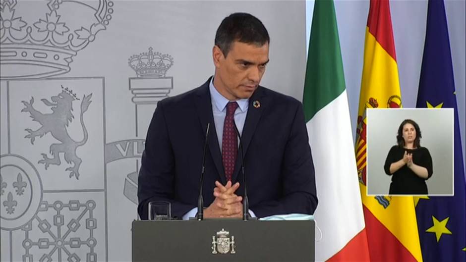 Pedro Sánchez califica de "inquietantes y perturbadoras" las investigaciones sobre el rey emérito