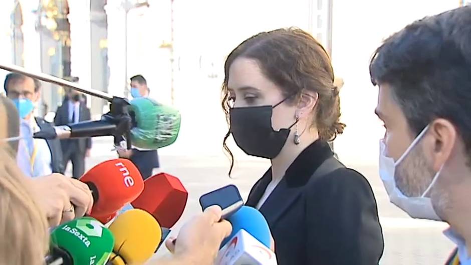 Ayuso: "España debe mucho al rey Juan Carlos"