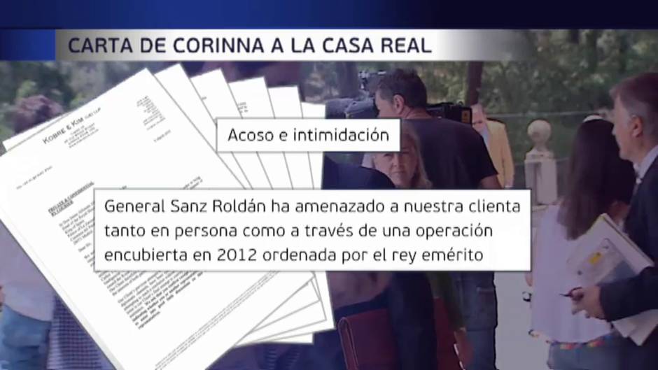 Corinna comunicó el año pasado a Casa Real que el rey emérito le reclamaba dinero y que le amenazaba