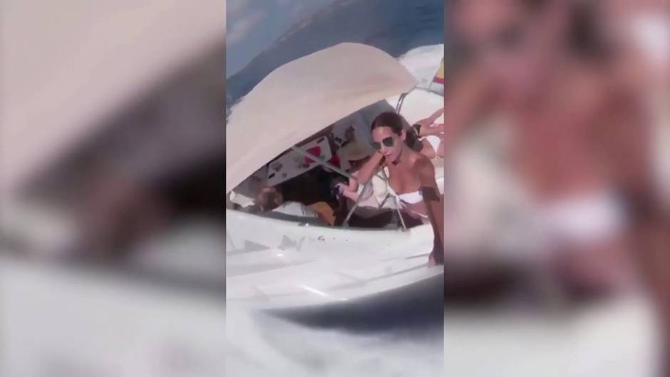 Tamara Gorro supera un nuevo reto durante sus vacaciones en Ibiza
