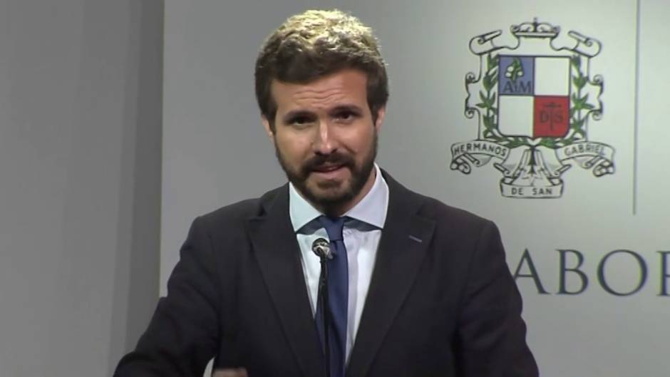 Casado dice a Vox que PP quiere ganar a izquierda en urnas